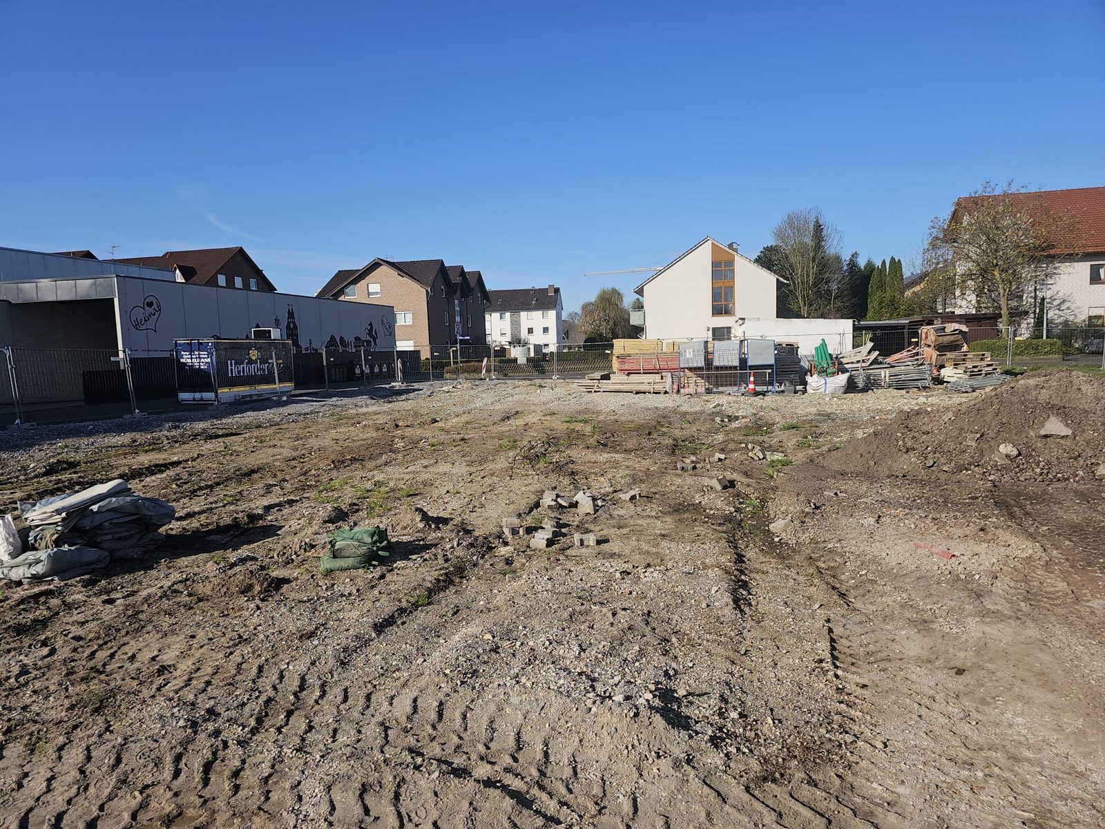 Baureifes Grundstück nach dem Rückbau